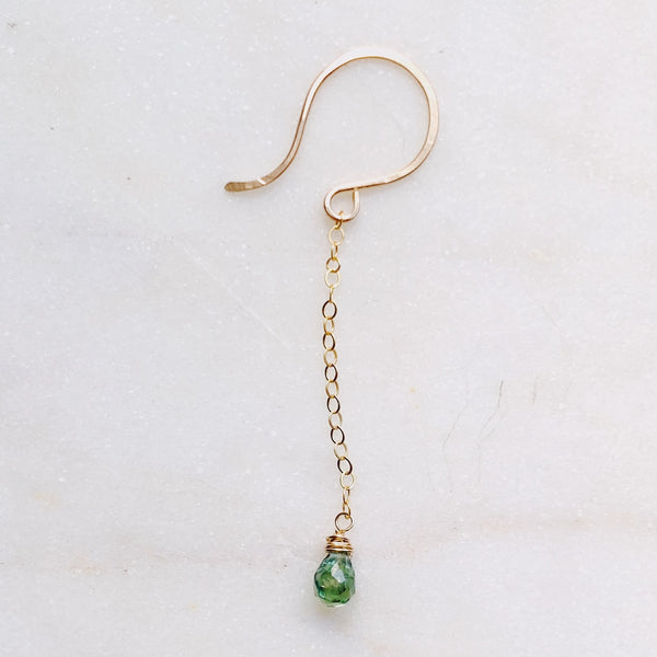 Whisper briolette earring