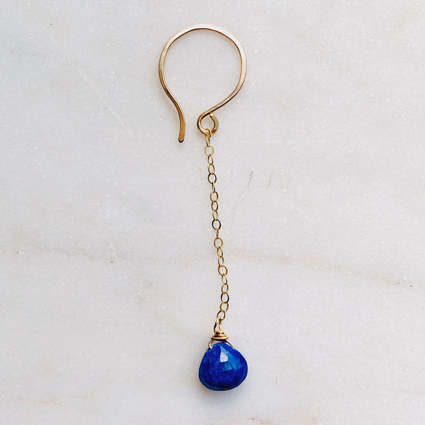 Whisper briolette earring