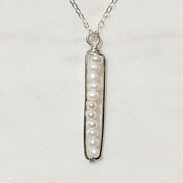 cartouche gemstone pendant
