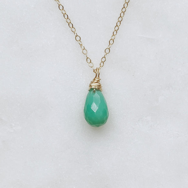 Briolette necklace
