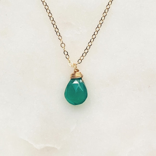 Briolette necklace