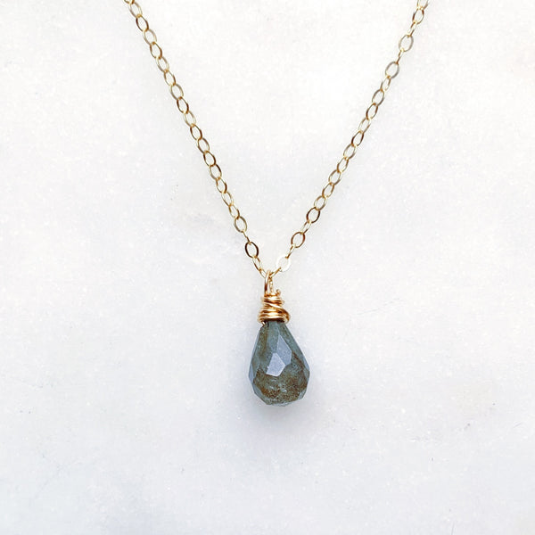 Briolette necklace