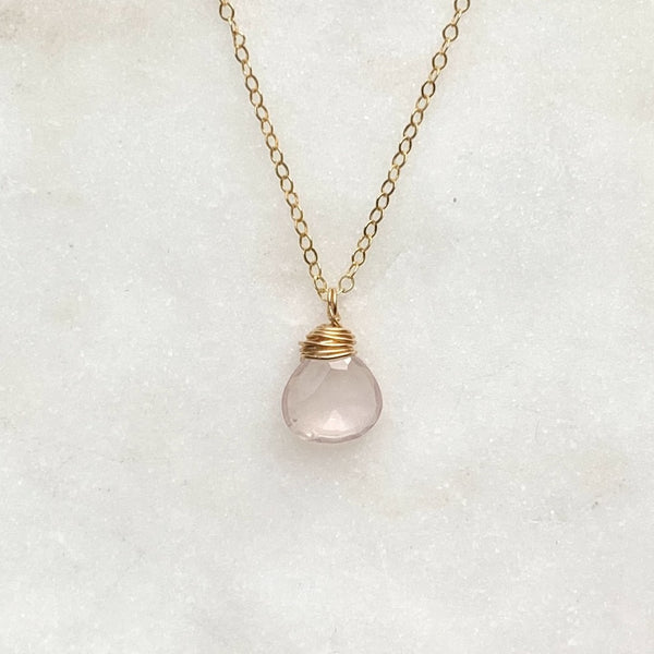 Briolette necklace