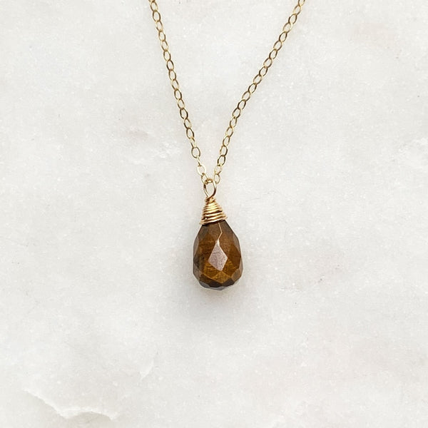 Briolette necklace