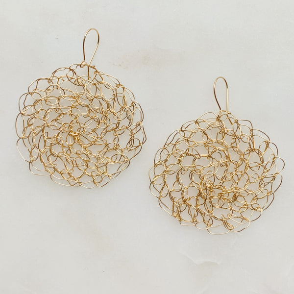 Supernova Crochet Earrings