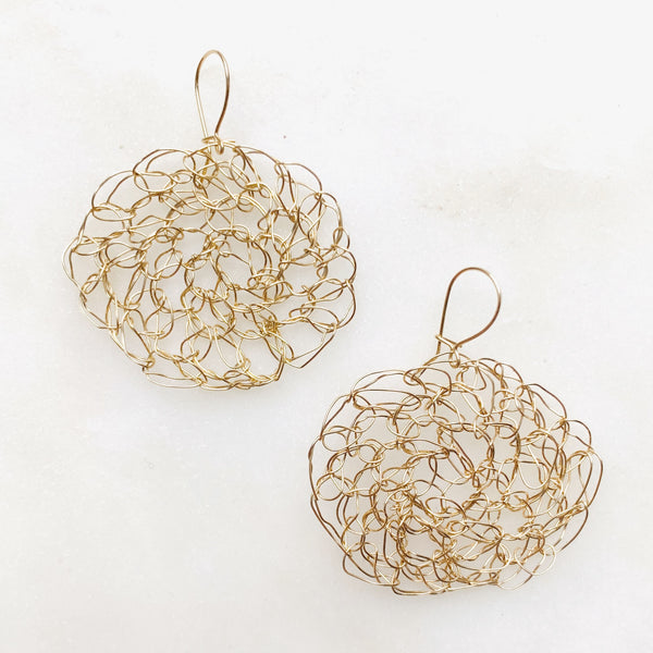 Supernova Crochet Earrings