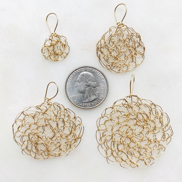 Supernova Crochet Earrings