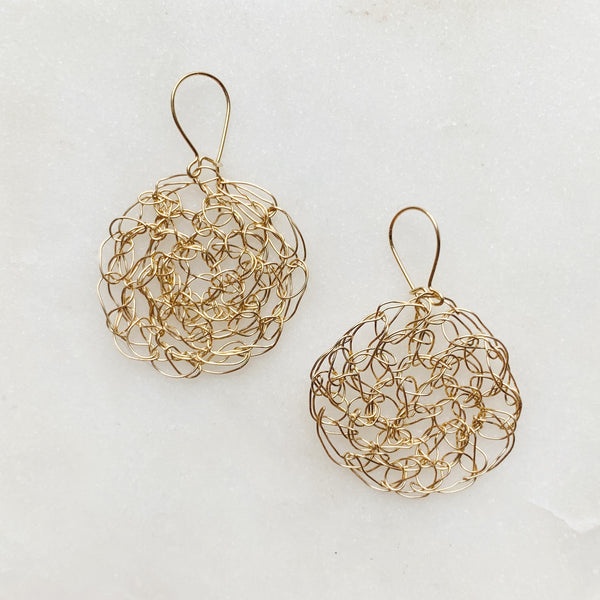 Supernova Crochet Earrings