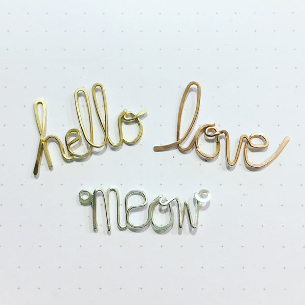 Word necklaces