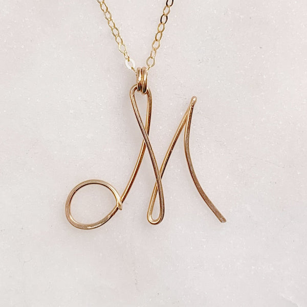 Initial Necklace