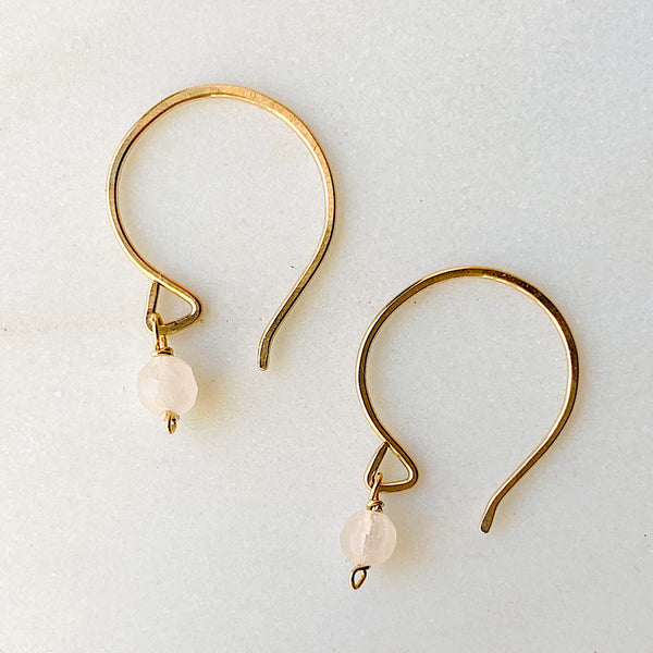 Mini gemstone earring