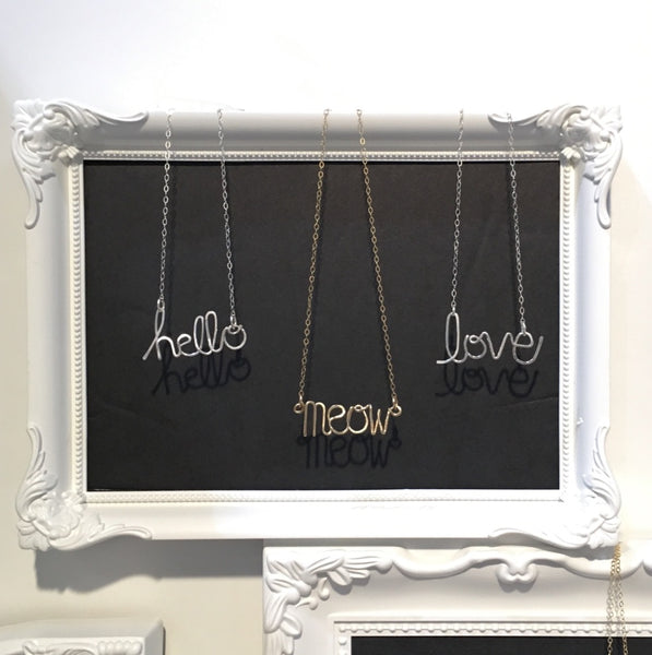 Word necklaces
