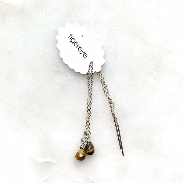whisper ear thread tiger eye