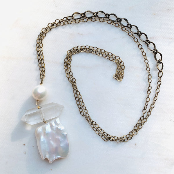 Zola trio necklace