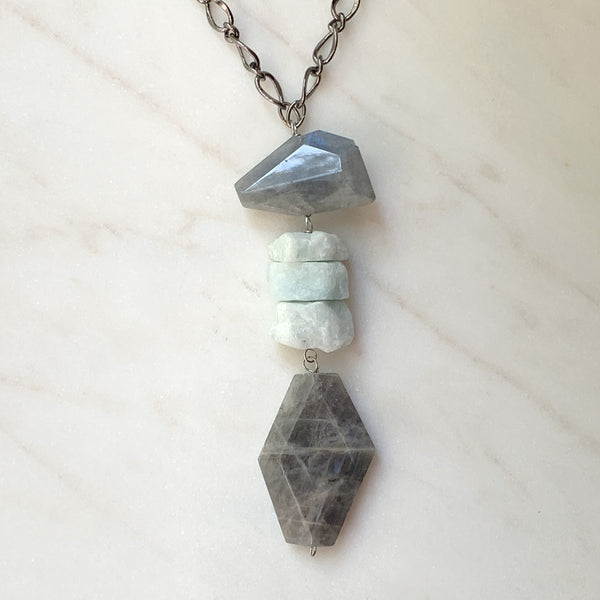 Zola trio necklace