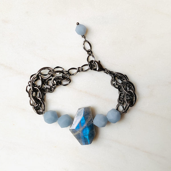 Zola mixed gem bracelet