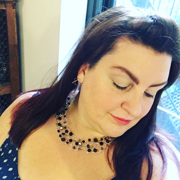 audrey crochet necklace