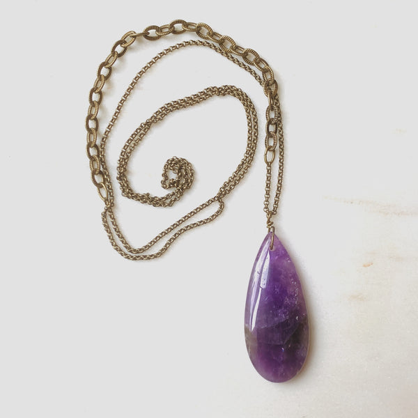 Chai gemstone necklace
