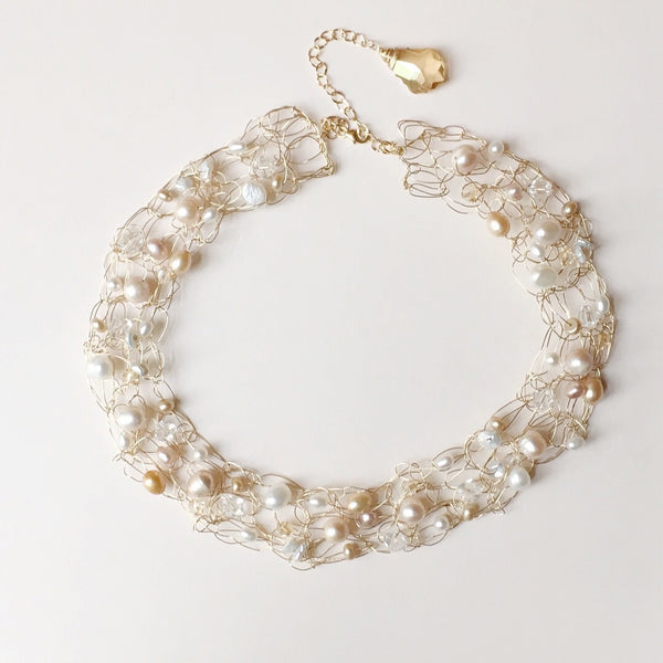 audrey crochet necklace