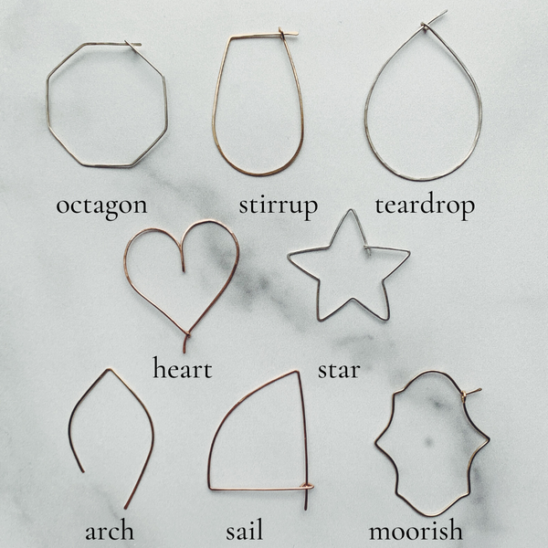 natasha earring medium