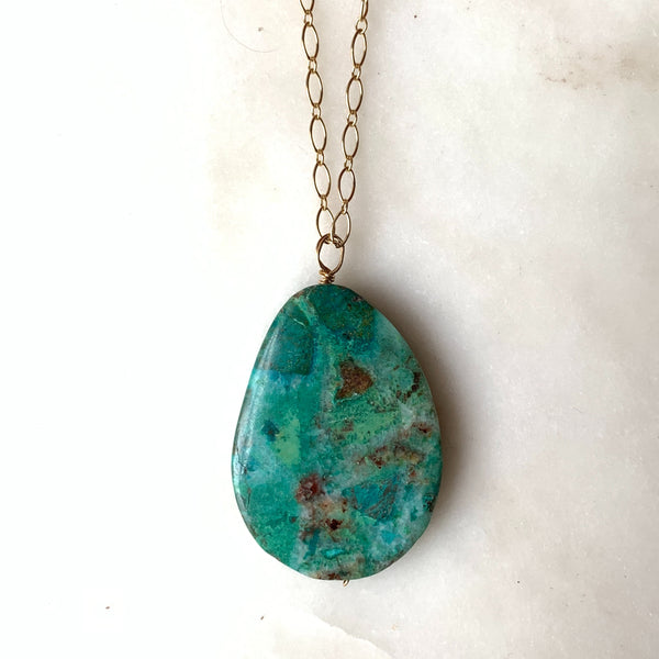 Chai gemstone necklace